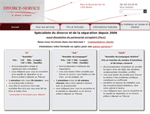 Tablet Screenshot of divorce-service.ch
